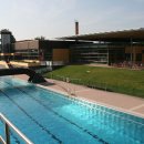 Freibad Ansicht Schwimmerbecken