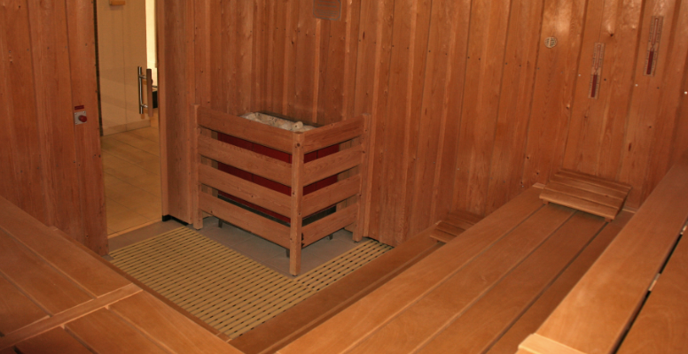 Sauna Innenansicht