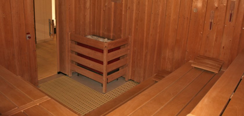 Sauna Innenansicht