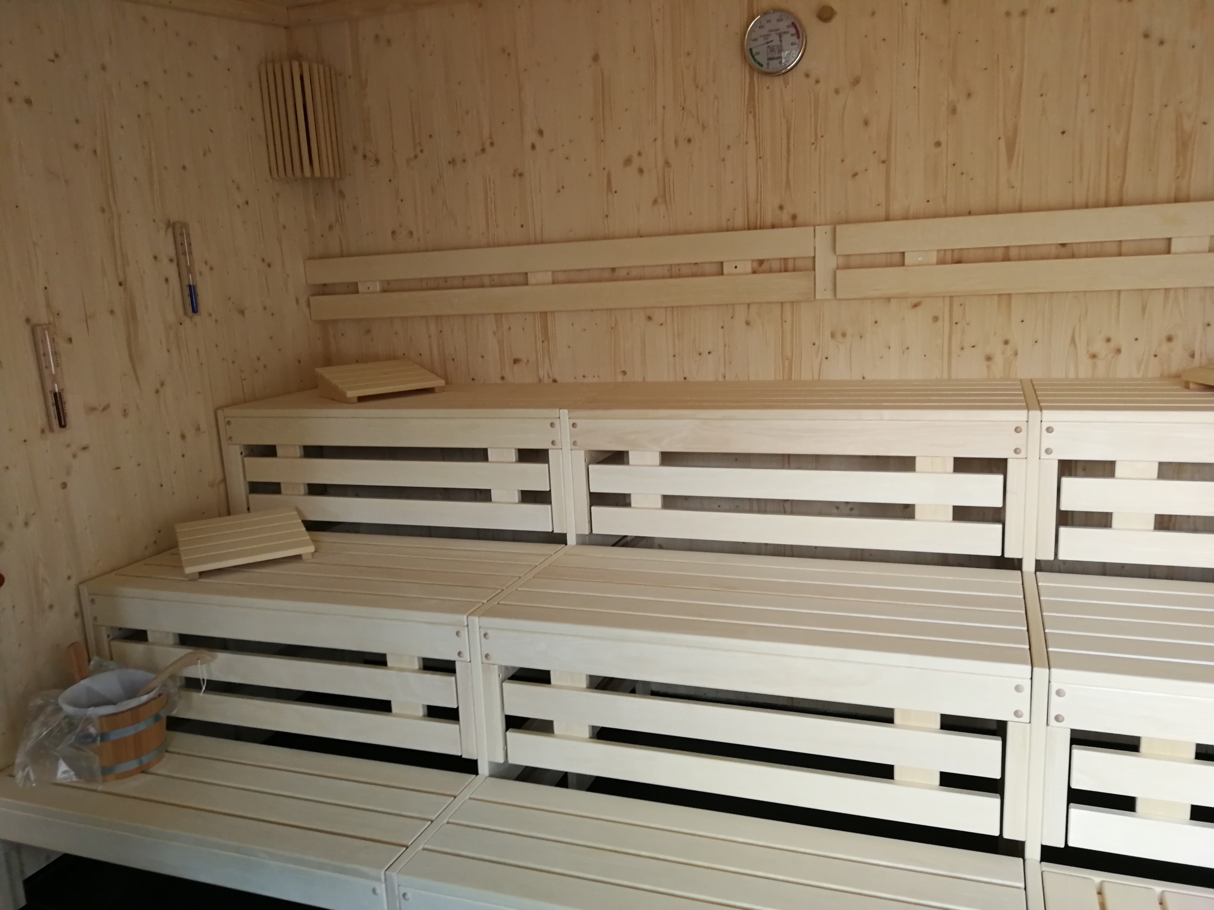 Innenansicht Sauna